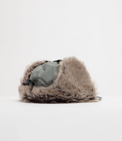 and wander Rainproof Ear Flap Cap - Light Grey