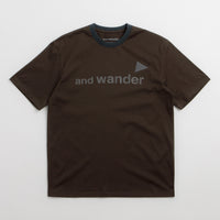 and wander Ref T-Shirt - Dark Khaki thumbnail