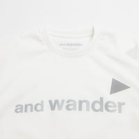 and wander Ref T-Shirt - White thumbnail