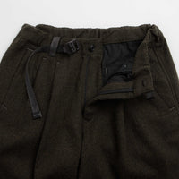 and wander Rewool Tweed Wide Pants - Khaki thumbnail
