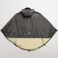 and wander x Brompton Sil Poncho Jacket - Grey thumbnail