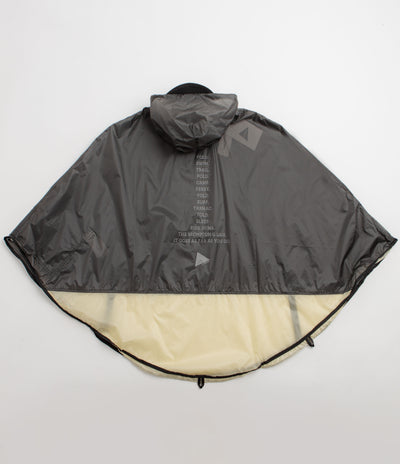 and wander x Brompton Sil Poncho Jacket - Grey
