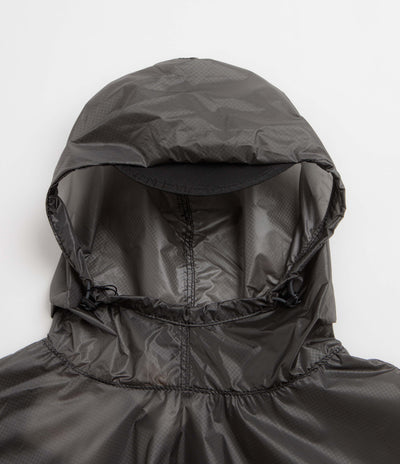 and wander x Brompton Sil Poncho Jacket - Grey