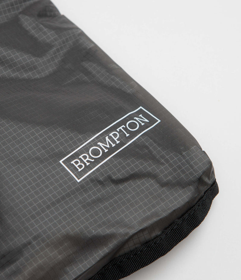 and wander x Brompton Sil Poncho Jacket - Grey, view 19