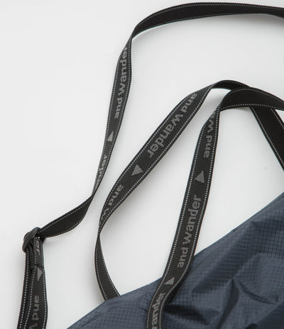 and wander Sil Tote Bag in Blue