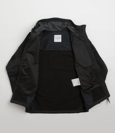 and wander Stretch Shell Jacket in Black