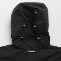 and wander Stretch Shell Jacket in Black thumbnail