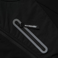 and wander Stretch Shell Jacket in Black thumbnail