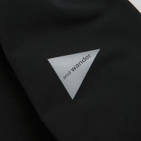 and wander Stretch Shell Jacket in Black thumbnail