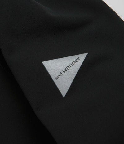 and wander Stretch Shell Jacket in Black