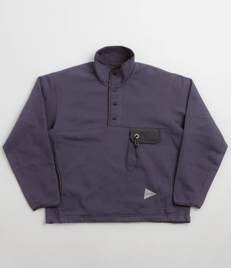 and wander Sweat Pullover Fleece - Purple, view 10