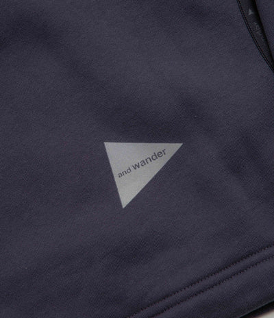 and wander Sweat Pullover Fleece - Purple