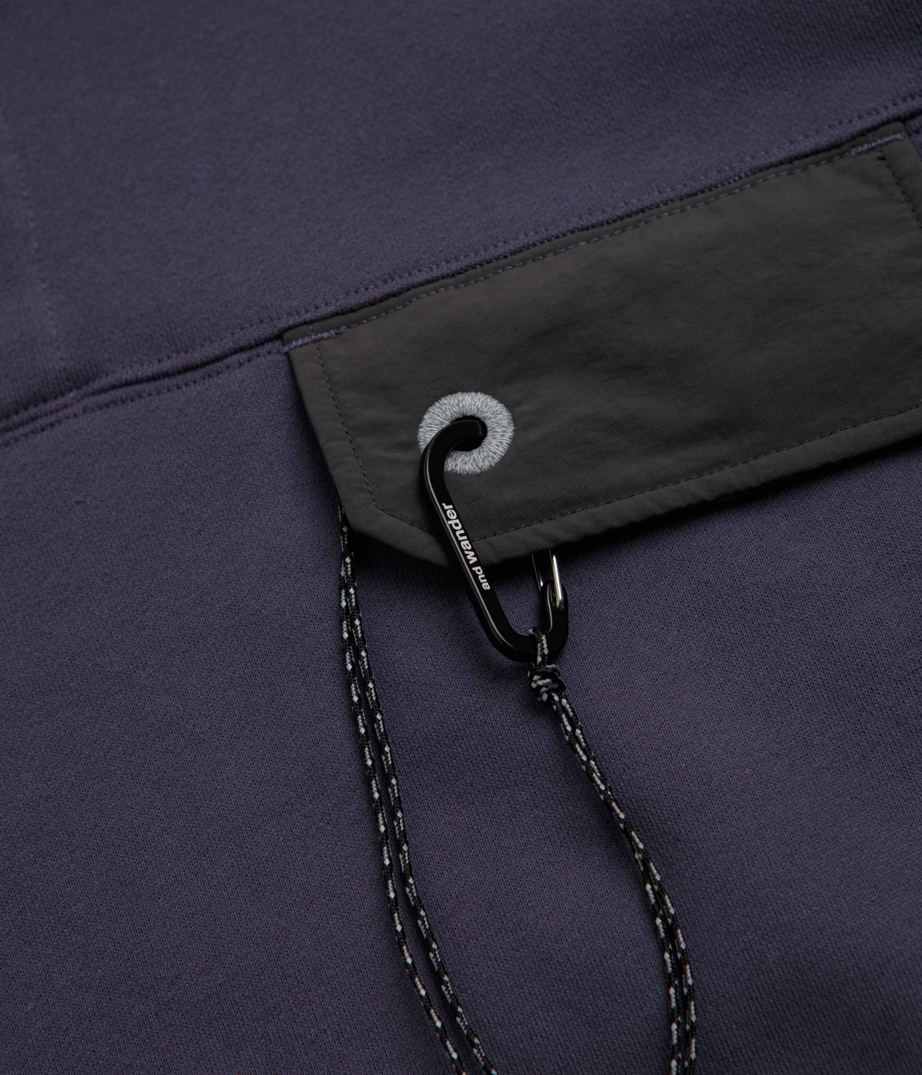 and wander Sweat Pullover Fleece - Purple, view 32