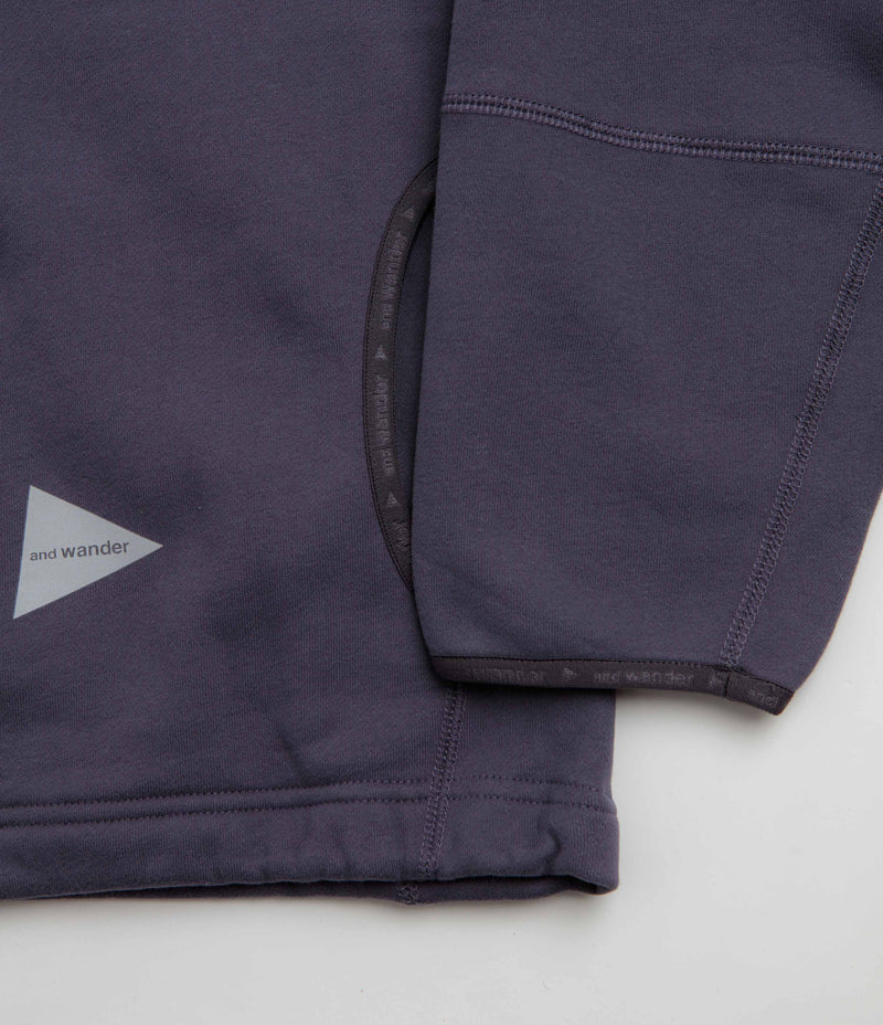 and wander Sweat Pullover Fleece - Purple, view 22