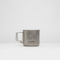 and wander Titanium Mug in Silver thumbnail