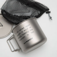 and wander Titanium Mug in Silver thumbnail