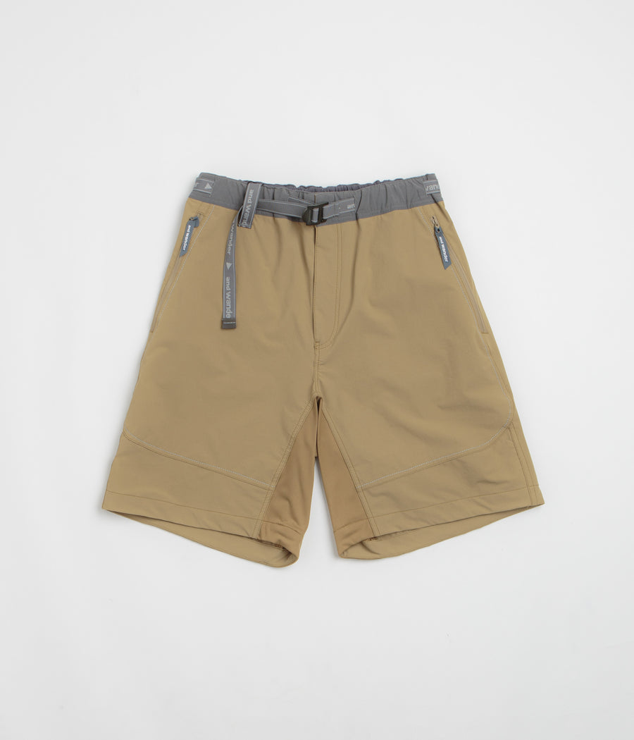 and wander Trek Shorts - Beige