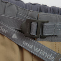 and wander Trek Shorts in Beige thumbnail