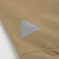 and wander Trek Shorts in Beige thumbnail