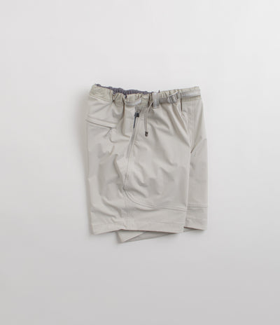 and wander Trek Shorts in Light Grey