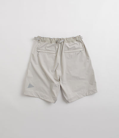 and wander Trek Shorts in Light Grey