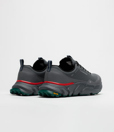 and wander Waterproof Trek Low Shoes - Charcoal