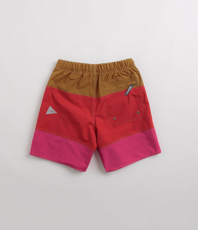 and wander Wave Shorts in Red