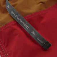 and wander Wave Shorts in Red thumbnail