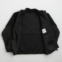 and wander Wool Boa Jacket in Black thumbnail