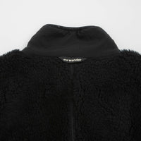 and wander Wool Boa Jacket in Black thumbnail