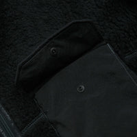 and wander Wool Boa Jacket in Black thumbnail