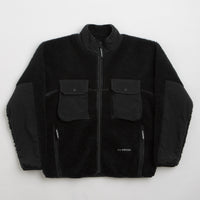 and wander Wool Boa Jacket in Black thumbnail