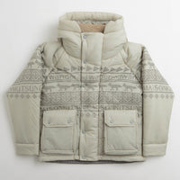 and wander x Maison Kitsune Nordic Border Insulation Jacket in Light Beige thumbnail