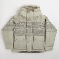 and wander x Maison Kitsune Nordic Border Insulation Jacket in Light Beige thumbnail