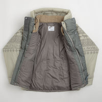 and wander x Maison Kitsune Nordic Border Insulation Jacket in Light Beige thumbnail