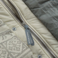 and wander x Maison Kitsune Nordic Border Insulation Jacket in Light Beige thumbnail