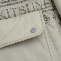 and wander x Maison Kitsune Nordic Border Insulation Jacket in Light Beige thumbnail