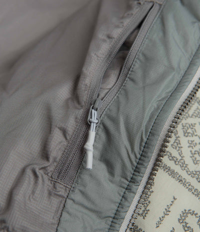 and wander x Maison Kitsune Nordic Border Insulation Jacket in Light Beige