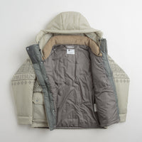 and wander x Maison Kitsune Nordic Border Insulation Jacket in Light Beige thumbnail