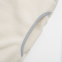 and wander x Maison Kitsune Pullover Fleece Sweatshirt in White thumbnail