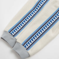 and wander x Maison Kitsune Pullover Fleece Sweatshirt in White thumbnail