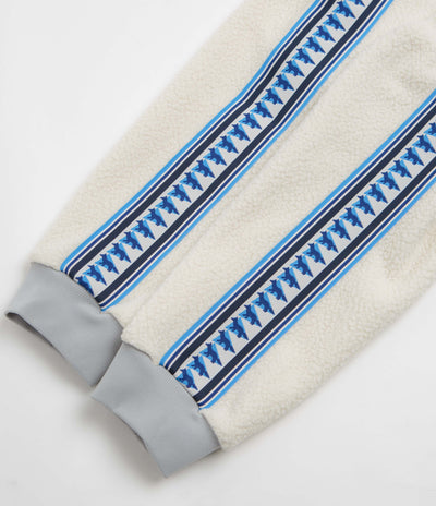 and wander x Maison Kitsune Pullover Fleece Sweatshirt in White