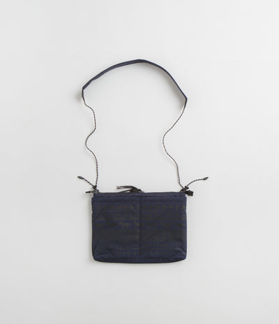 and wander x Maison Kitsune Sacoche in Navy