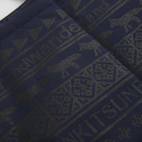 and wander x Maison Kitsune Sacoche in Navy thumbnail