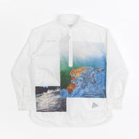 and wander x Naoki Ishikawa The Void Sea Shirt in White thumbnail