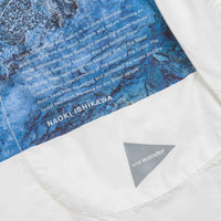 and wander x Naoki Ishikawa The Void Sea Shirt in White thumbnail