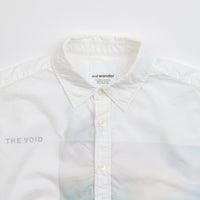 and wander x Naoki Ishikawa The Void Sea Shirt in White thumbnail
