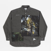 and wander x Naoki Ishikawa The Void Tree Shirt in Charcoal thumbnail