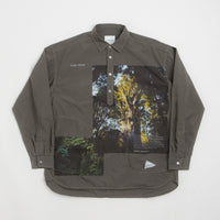 and wander x Naoki Ishikawa The Void Tree Shirt in Charcoal thumbnail