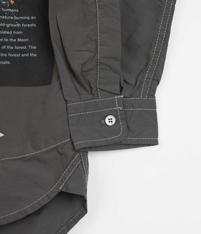 and wander x Naoki Ishikawa The Void Tree Shirt in Charcoal